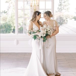 Revelry Gwen Dress Satin - 6